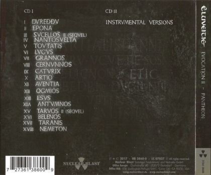 Eluveitie &ndash; Evocation II - Pantheon - фото 2