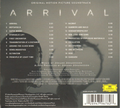Johann Johannsson &ndash; Arrival - фото 2