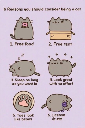 Pusheen - Reasons to be a Cat - фото 1