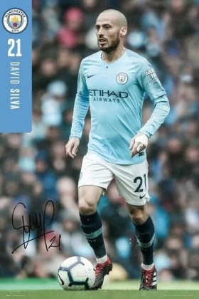 Manchester City - Silva 18-19 - фото 1