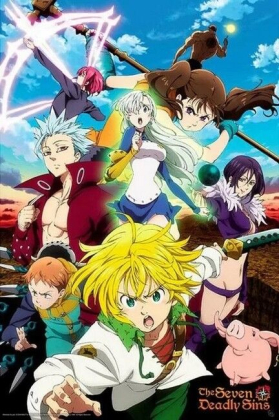 Seven Deadly Sins: S3 - Poster Meliodas &amp; Sins - фото 1