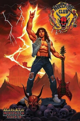 Stranger Things 4 - Hellfire Club Rock God - фото 1