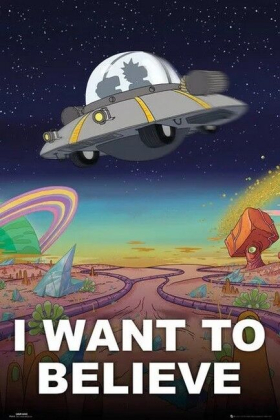 Rick and Morty - I Want To Believe - фото 1