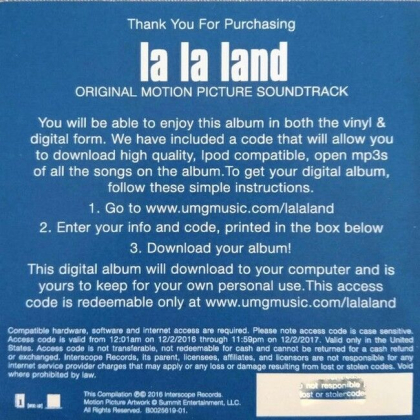 Justin Hurwitz &ndash; La La Land - фото 4