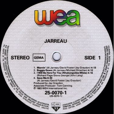 Al Jarreau - Jarreau - фото 3 Al Jarreau - Jarreau - фото 3