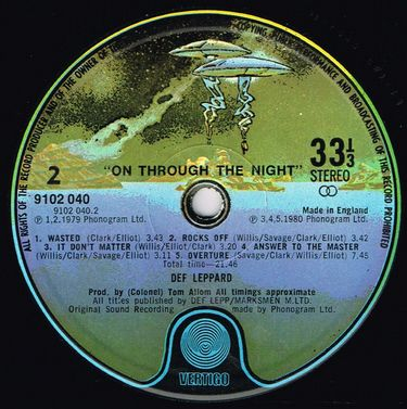 Def Leppard - On Through The Night - фото 4