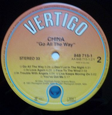 China - Go All The Way - фото 4