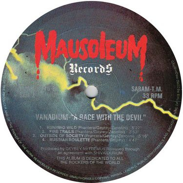 Vanadium - A Race With The Devil - фото 4