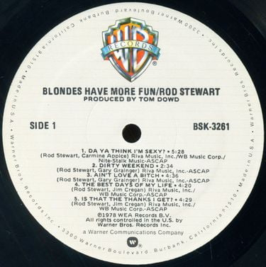 Rod Stewart - Blondes Have More Fun - фото 4