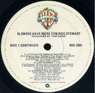 Rod Stewart - Blondes Have More Fun - фото 5