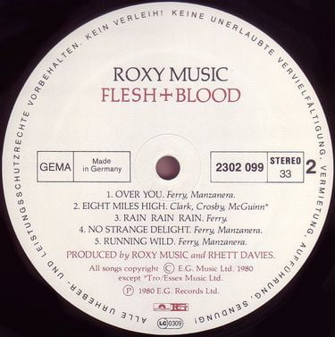 Roxy Music - Flesh + Blood - фото 4