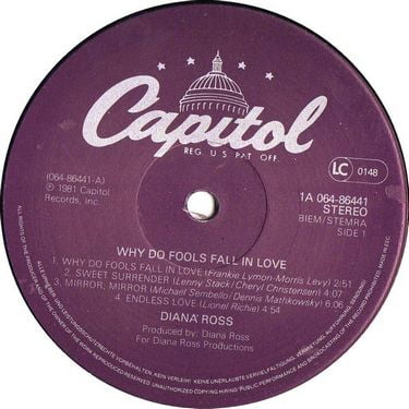 Diana Ross - Why Do Fools Fall In Love - фото 5