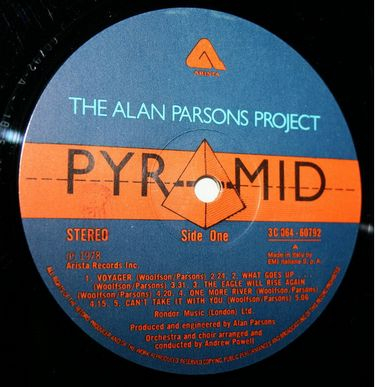 The Alan Parsons Project - Pyramid - фото 4