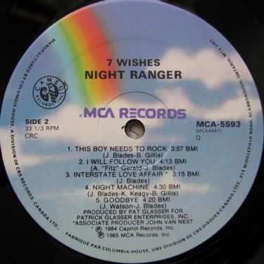 Night Ranger - 7 Wishes - фото 4