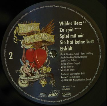 Lude Und Die Astros - Wildes Herz - фото 6