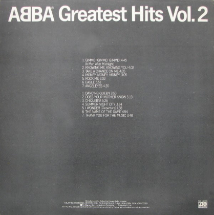 ABBA &ndash; Greatest Hits Vol. 2 - фото 2