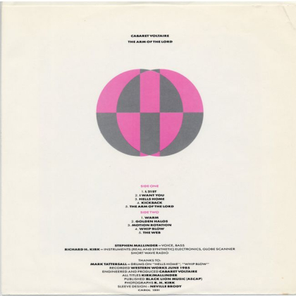 Cabaret Voltaire – The Arm Of The Lord - фото 2 Cabaret Voltaire – The Arm Of The Lord - фото 2