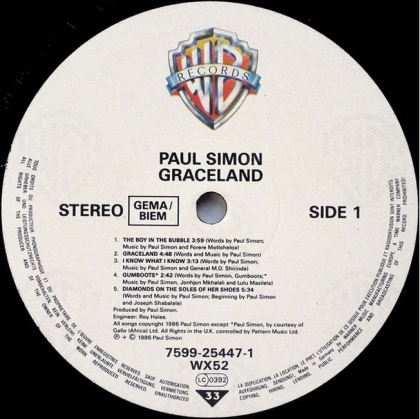 Paul Simon &ndash; Graceland - фото 3