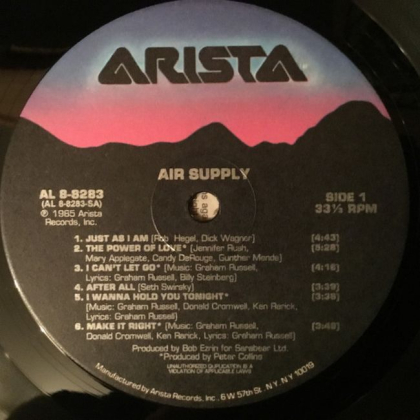 Air Supply &ndash; Air Supply - фото 3