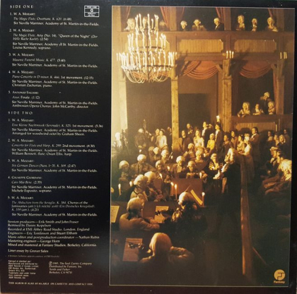 Sir Neville Marriner, Academy Of St. Martin-In-The-Fields &ndash; Amadeus - фото 2