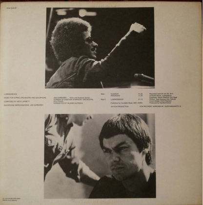 Keith Jarrett / Jan Garbarek &ndash; Luminessence - фото 2