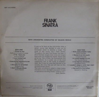 Frank Sinatra &ndash; Close To You - фото 2