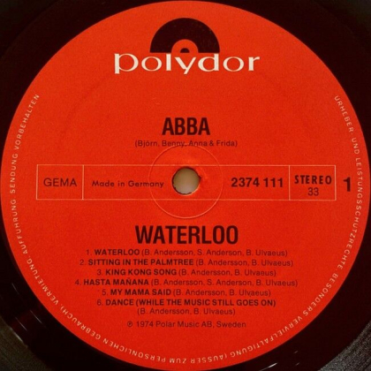 ABBA, Bjorn, Benny, Anna &amp; Frida &ndash; Waterloo - фото 2