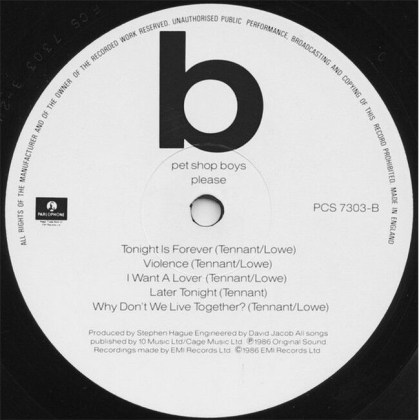 Pet Shop Boys &ndash; Please - фото 4