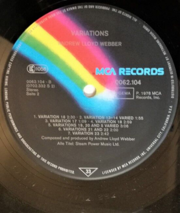 Andrew Lloyd Webber &ndash; Variations - фото 4