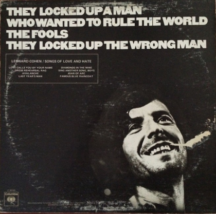 Leonard Cohen &ndash; Songs Of Love And Hate - фото 2