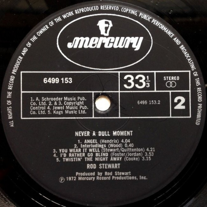 Rod Stewart &ndash; Never A Dull Moment - фото 8