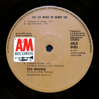 Rick Wakeman &ndash; The Six Wives Of Henry VIII - фото 3