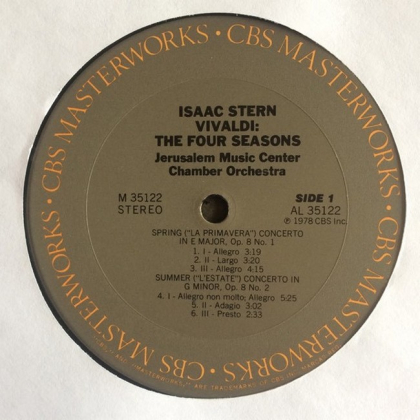 Vivaldi - Isaac Stern, The Jerusalem Music Center Chamber Orchestra&ndash; Isaac Stern Plays And Conducts Vivaldi The Four Seasons - фото 3