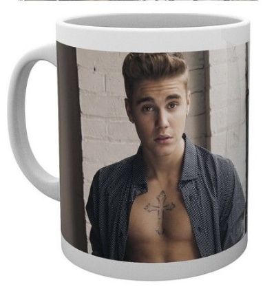 Чашка Justin Bieber Біла в упаковці - фото 1