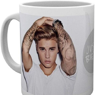 Чашка Justin Bieber Біла в упаковці