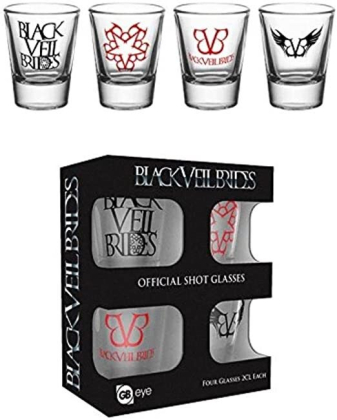 Чарки Black Veil Brides, Mix, Shot Glasses в упаковці - фото 1