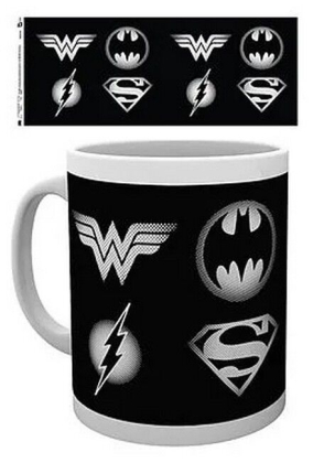 Чашка DC Comics logo Біла в упаковці - фото 1