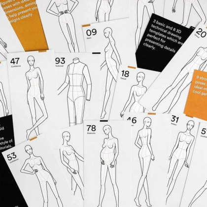 Poses for Fashion Illustration - Women's Edition - фото 3 Poses for Fashion Illustration - Women's Edition - фото 3