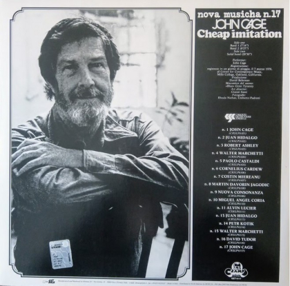 John Cage &ndash; Cheap Imitation - фото 3