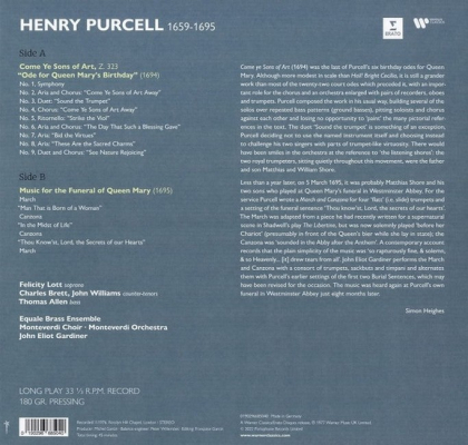 Henry Purcell &ndash; Music For The Queen Mary - Come Ye Sons Of Arts - фото 2