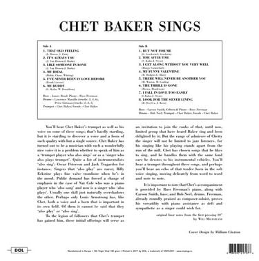 Chet Baker - Sings - фото 2