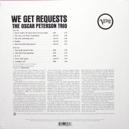 The Oscar Peterson Trio - We Get Requests - фото 2