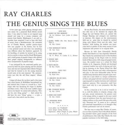 Ray Charles - The Genius Sings The Blues - фото 2