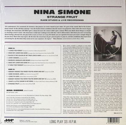 Nina Simone &ndash; Strange Fruit - фото 2