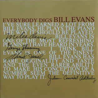 Bill Evans Trio – Everybody Digs Bill Evans Bill Evans Trio – Everybody Digs Bill Evans