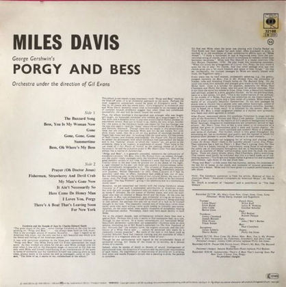 Miles Davis &ndash; Porgy And Bess - фото 2