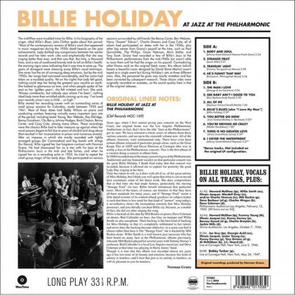 Billie Holiday &ndash; At Jazz At The Philharmonic - фото 2