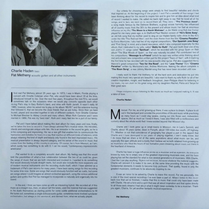 Charlie Haden &amp; Pat Metheny &ndash; Beyond The Missouri Sky - фото 3