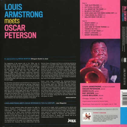Louis Armstrong, Oscar Peterson – Louis Armstrong Meets Oscar Peterson - фото 2 Louis Armstrong, Oscar Peterson – Louis Armstrong Meets Oscar Peterson - фото 2