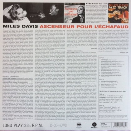 Miles Davis &ndash; Ascenseur Pour L&#039;Echafaud - фото 2